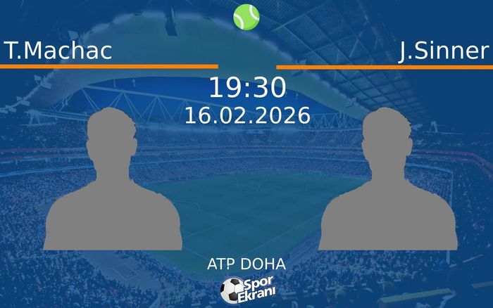 16 Şubat 2026 T.Machac vs J.Sinner maçı Hangi Kanalda Saat Kaçta Yayınlanacak? 16 Şubat 2026 T.Machac vs J.Sinner maçı Hangi Kanalda Saat Kaçta Yayınlanacak?