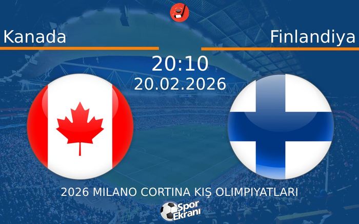 20 Şubat 2026 Kanada vs Finlandiya maçı Hangi Kanalda Saat Kaçta Yayınlanacak? 20 Şubat 2026 Kanada vs Finlandiya maçı Hangi Kanalda Saat Kaçta Yayınlanacak?
