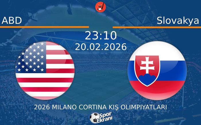 20 Şubat 2026 ABD vs Slovakya maçı Hangi Kanalda Saat Kaçta Yayınlanacak? 20 Şubat 2026 ABD vs Slovakya maçı Hangi Kanalda Saat Kaçta Yayınlanacak?