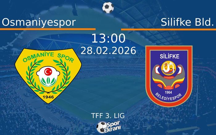 28 Şubat 2026 Osmaniyespor vs Silifke Bld. maçı Hangi Kanalda Saat Kaçta Yayınlanacak?