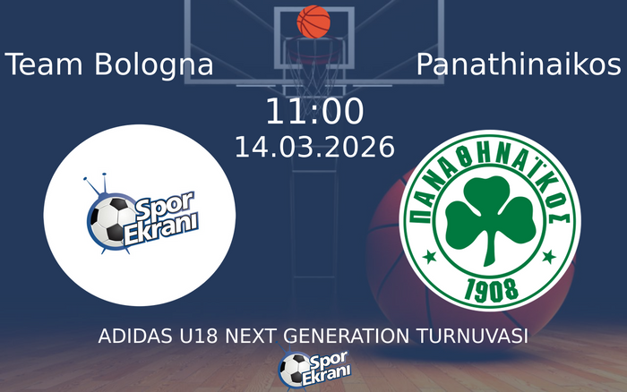 14 Mart 2026 Team Bologna vs Panathinaikos maçı Hangi Kanalda Saat Kaçta Yayınlanacak?