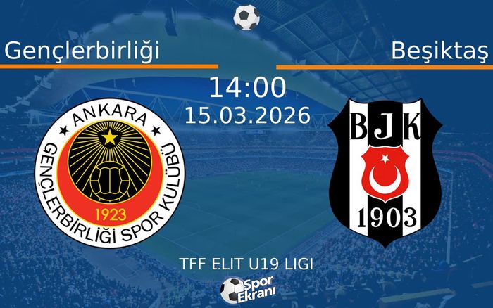 15 Mart 2026 Gençlerbirliği vs Beşiktaş maçı Hangi Kanalda Saat Kaçta Yayınlanacak?
