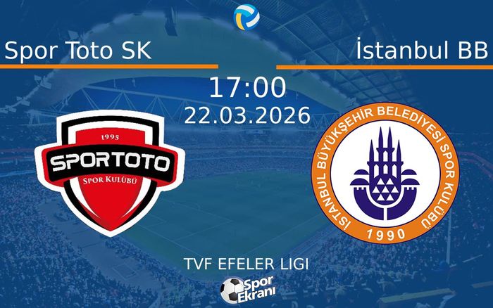 22 Mart 2026 Spor Toto SK vs İstanbul BB maçı Hangi Kanalda Saat Kaçta Yayınlanacak?