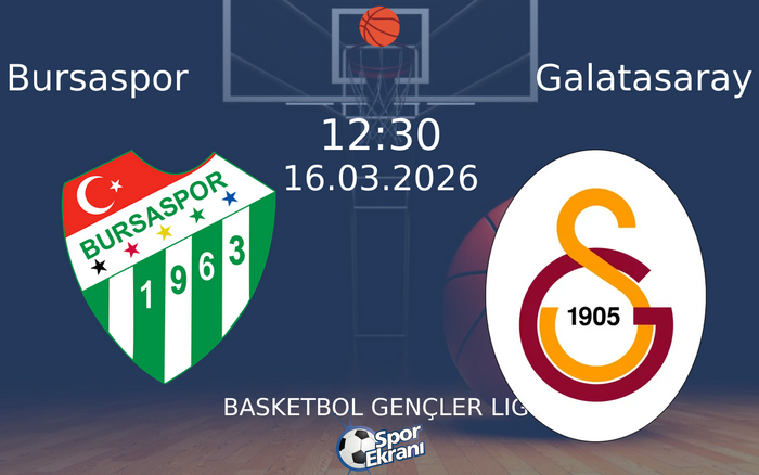 16 Mart 2026 Bursaspor vs Galatasaray maçı Hangi Kanalda Saat Kaçta Yayınlanacak?