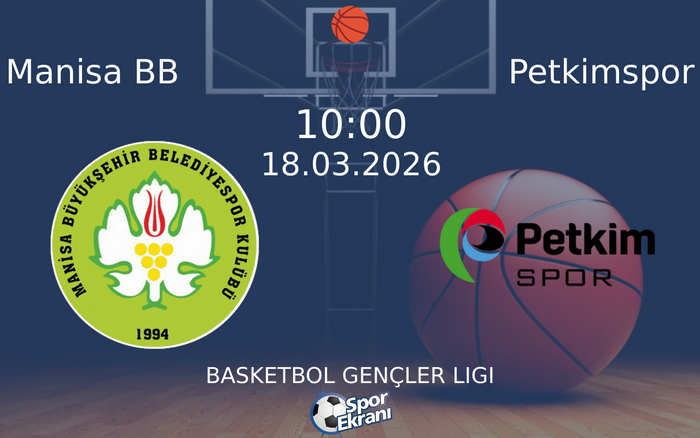 18 Mart 2026 Manisa BB vs Petkimspor maçı Hangi Kanalda Saat Kaçta Yayınlanacak?
