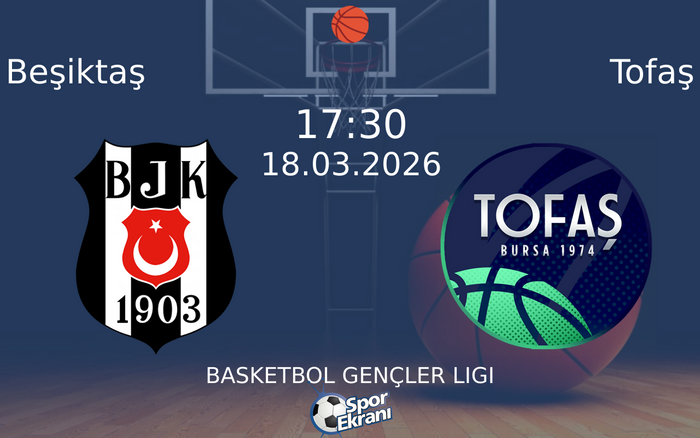 18 Mart 2026 Beşiktaş vs Tofaş maçı Hangi Kanalda Saat Kaçta Yayınlanacak?