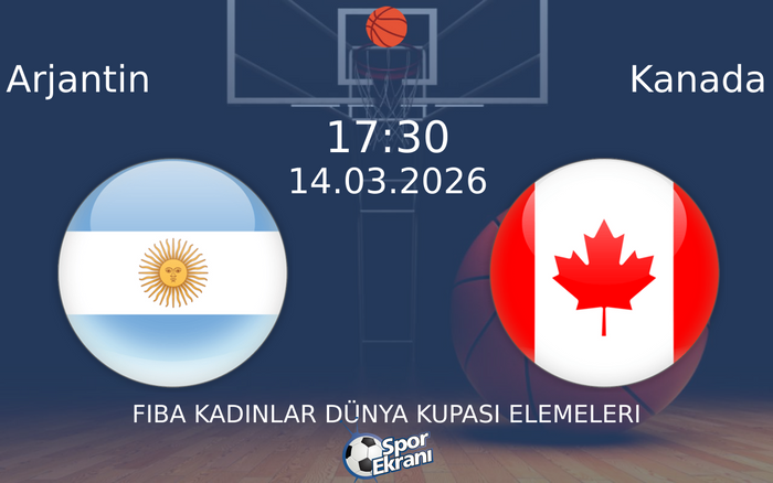 14 Mart 2026 Arjantin vs Kanada maçı Hangi Kanalda Saat Kaçta Yayınlanacak? 14 Mart 2026 Arjantin vs Kanada maçı Hangi Kanalda Saat Kaçta Yayınlanacak?