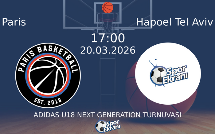 20 Mart 2026 Paris vs Hapoel Tel Aviv maçı Hangi Kanalda Saat Kaçta Yayınlanacak? 20 Mart 2026 Paris vs Hapoel Tel Aviv maçı Hangi Kanalda Saat Kaçta Yayınlanacak?