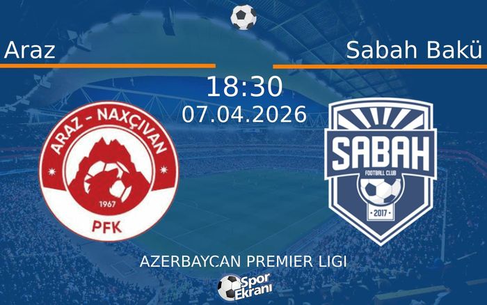 07 Nisan 2026 Araz vs Sabah Bakü maçı Hangi Kanalda Saat Kaçta Yayınlanacak?