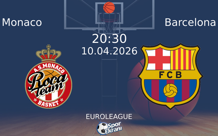 10 Nisan 2026 Monaco vs Barcelona maçı Hangi Kanalda Saat Kaçta Yayınlanacak? 10 Nisan 2026 Monaco vs Barcelona maçı Hangi Kanalda Saat Kaçta Yayınlanacak?