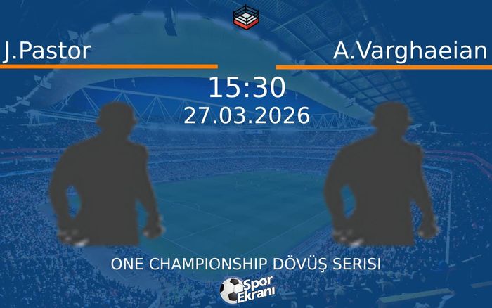 27 Mart 2026 J.Pastor vs A.Varghaeian maçı Hangi Kanalda Saat Kaçta Yayınlanacak? 27 Mart 2026 J.Pastor vs A.Varghaeian maçı Hangi Kanalda Saat Kaçta Yayınlanacak?