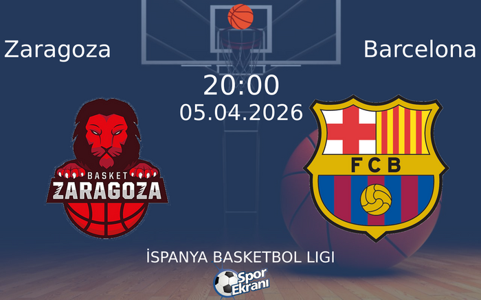 05 Nisan 2026 Zaragoza vs Barcelona maçı Hangi Kanalda Saat Kaçta Yayınlanacak? 05 Nisan 2026 Zaragoza vs Barcelona maçı Hangi Kanalda Saat Kaçta Yayınlanacak?