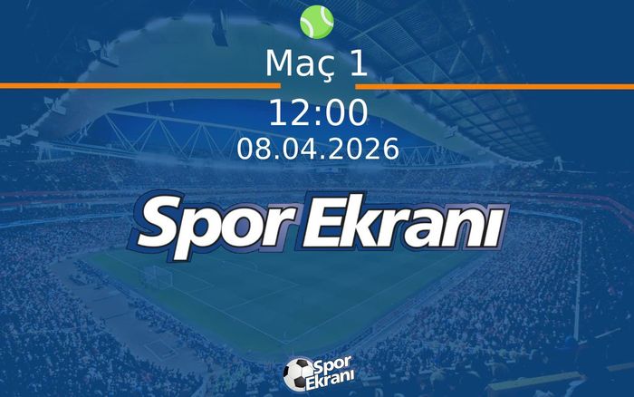 08 Nisan 2026 ATP Monte Carlo - Maç 1 Hangi Kanalda Saat Kaçta Yayınlanacak? 08 Nisan 2026 ATP Monte Carlo - Maç 1 Hangi Kanalda Saat Kaçta Yayınlanacak?