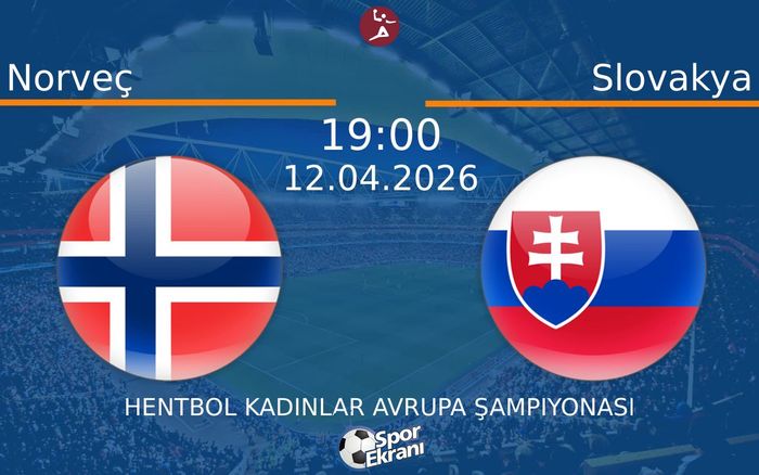 12 Nisan 2026 Norveç vs Slovakya maçı Hangi Kanalda Saat Kaçta Yayınlanacak?