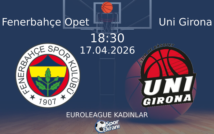 17 Nisan 2026 Fenerbahçe Opet vs Uni Girona maçı Hangi Kanalda Saat Kaçta Yayınlanacak?