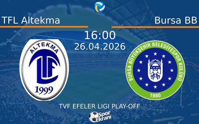 26 Nisan 2026 TFL Altekma vs Bursa BB maçı Hangi Kanalda Saat Kaçta Yayınlanacak? 26 Nisan 2026 TFL Altekma vs Bursa BB maçı Hangi Kanalda Saat Kaçta Yayınlanacak?