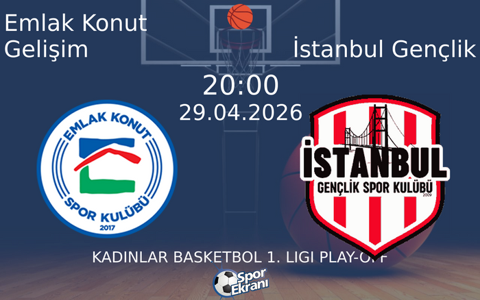 29 Nisan 2026 Emlak Konut Gelişim vs İstanbul Gençlik maçı Hangi Kanalda Saat Kaçta Yayınlanacak?