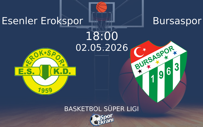 02 Mayıs 2026 Esenler Erokspor vs Bursaspor maçı Hangi Kanalda Saat Kaçta Yayınlanacak?