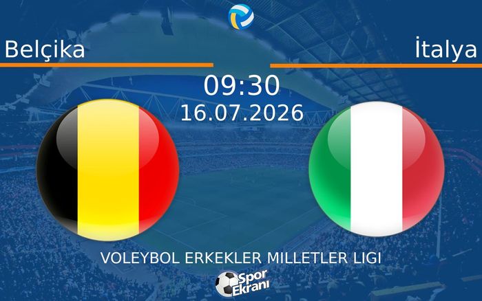 16 Temmuz 2026 Belçika vs İtalya maçı Hangi Kanalda Saat Kaçta Yayınlanacak?