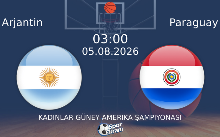 05 Ağustos 2026 Arjantin vs Paraguay maçı Hangi Kanalda Saat Kaçta Yayınlanacak? 05 Ağustos 2026 Arjantin vs Paraguay maçı Hangi Kanalda Saat Kaçta Yayınlanacak?