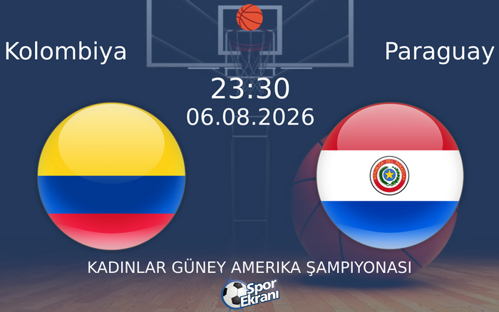 06 Ağustos 2026 Kolombiya vs Paraguay maçı Hangi Kanalda Saat Kaçta Yayınlanacak?
