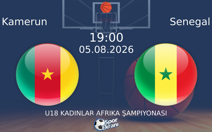 05 Ağustos 2026 Kamerun vs Senegal maçı Hangi Kanalda Saat Kaçta Yayınlanacak?