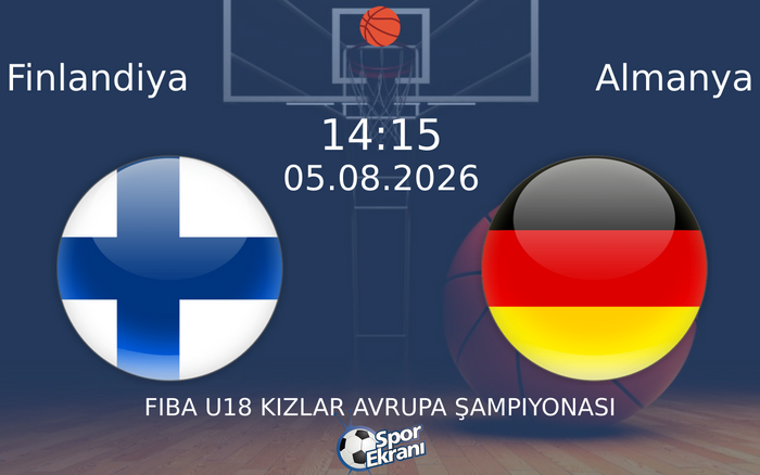 05 Ağustos 2026 Finlandiya vs Almanya maçı Hangi Kanalda Saat Kaçta Yayınlanacak?