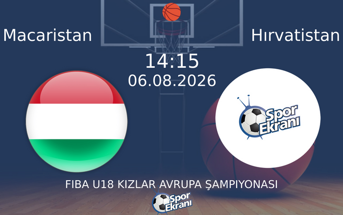 06 Ağustos 2026 Macaristan vs Hırvatistan maçı Hangi Kanalda Saat Kaçta Yayınlanacak?