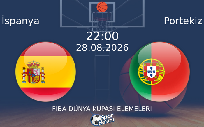28 Ağustos 2026 İspanya vs Portekiz maçı Hangi Kanalda Saat Kaçta Yayınlanacak? 28 Ağustos 2026 İspanya vs Portekiz maçı Hangi Kanalda Saat Kaçta Yayınlanacak?
