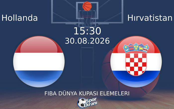 30 Ağustos 2026 Hollanda vs Hırvatistan maçı Hangi Kanalda Saat Kaçta Yayınlanacak? 30 Ağustos 2026 Hollanda vs Hırvatistan maçı Hangi Kanalda Saat Kaçta Yayınlanacak?