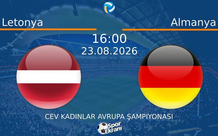 23 Ağustos 2026 Letonya vs Almanya maçı Hangi Kanalda Saat Kaçta Yayınlanacak? 23 Ağustos 2026 Letonya vs Almanya maçı Hangi Kanalda Saat Kaçta Yayınlanacak?