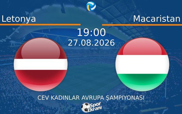 27 Ağustos 2026 Letonya vs Macaristan maçı Hangi Kanalda Saat Kaçta Yayınlanacak? 27 Ağustos 2026 Letonya vs Macaristan maçı Hangi Kanalda Saat Kaçta Yayınlanacak?