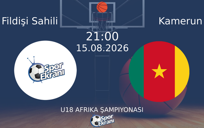 15 Ağustos 2026 Fildişi Sahili vs Kamerun maçı Hangi Kanalda Saat Kaçta Yayınlanacak? 15 Ağustos 2026 Fildişi Sahili vs Kamerun maçı Hangi Kanalda Saat Kaçta Yayınlanacak?