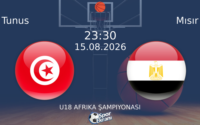 15 Ağustos 2026 Tunus vs Mısır maçı Hangi Kanalda Saat Kaçta Yayınlanacak?