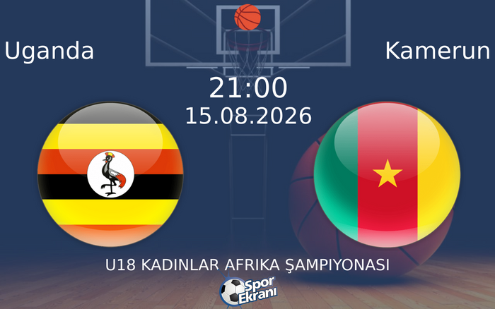 15 Ağustos 2026 Uganda vs Kamerun maçı Hangi Kanalda Saat Kaçta Yayınlanacak? 15 Ağustos 2026 Uganda vs Kamerun maçı Hangi Kanalda Saat Kaçta Yayınlanacak?