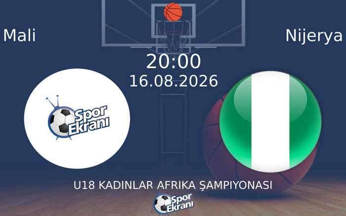 16 Ağustos 2026 Mali vs Nijerya maçı Hangi Kanalda Saat Kaçta Yayınlanacak?