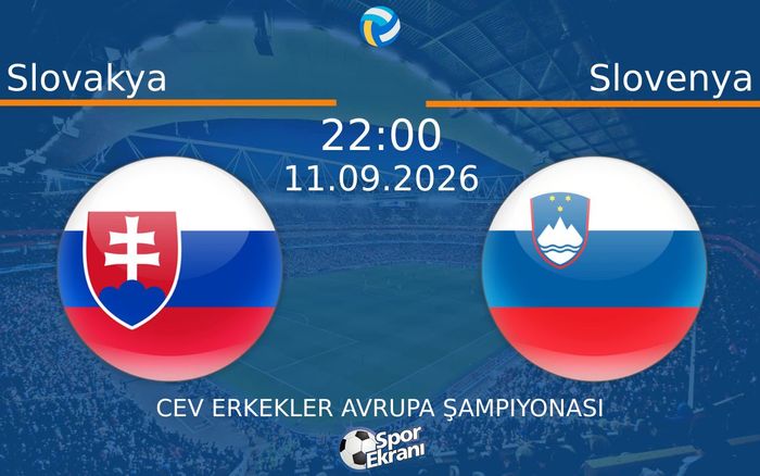 11 Eylül 2026 Slovakya vs Slovenya maçı Hangi Kanalda Saat Kaçta Yayınlanacak?