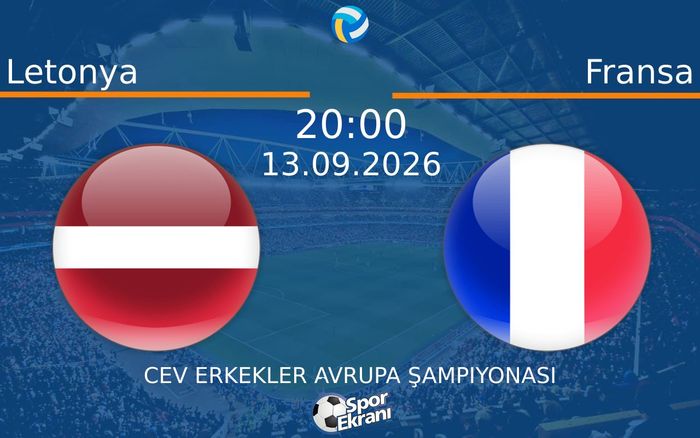 13 Eylül 2026 Letonya vs Fransa maçı Hangi Kanalda Saat Kaçta Yayınlanacak? 13 Eylül 2026 Letonya vs Fransa maçı Hangi Kanalda Saat Kaçta Yayınlanacak?