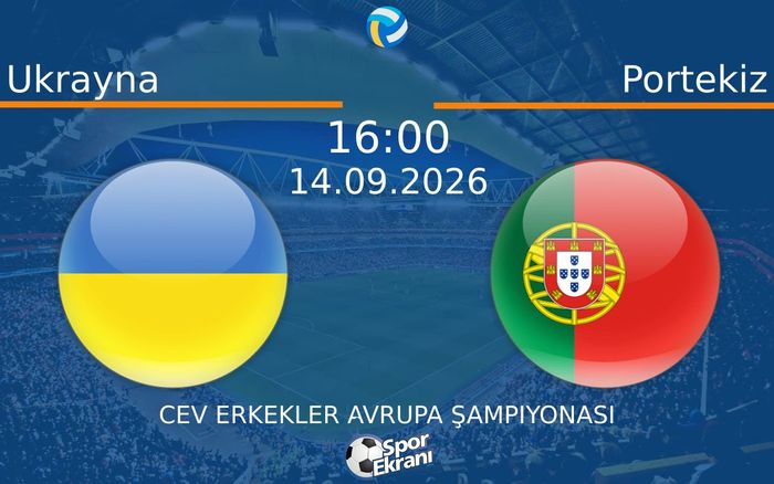 14 Eylül 2026 Ukrayna vs Portekiz maçı Hangi Kanalda Saat Kaçta Yayınlanacak?