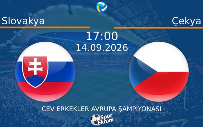 14 Eylül 2026 Slovakya vs Çekya maçı Hangi Kanalda Saat Kaçta Yayınlanacak?