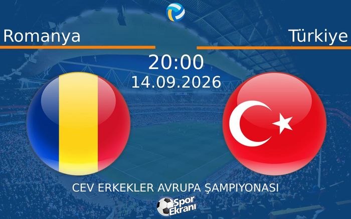 14 Eylül 2026 Romanya vs Türkiye maçı Hangi Kanalda Saat Kaçta Yayınlanacak? 14 Eylül 2026 Romanya vs Türkiye maçı Hangi Kanalda Saat Kaçta Yayınlanacak?