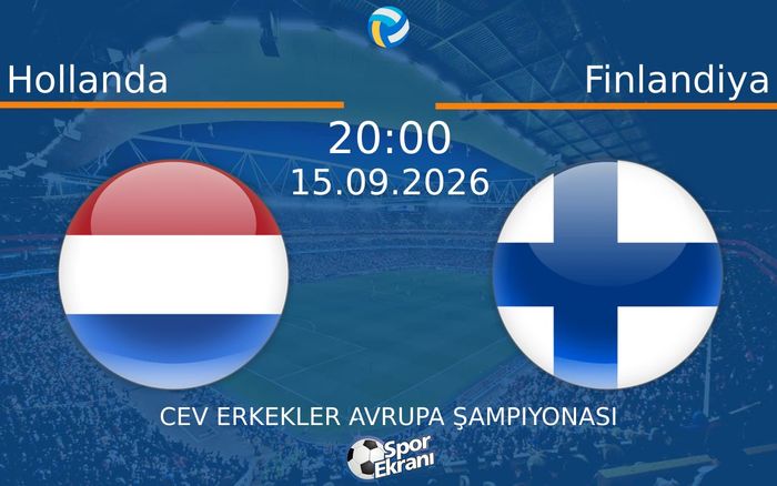 15 Eylül 2026 Hollanda vs Finlandiya maçı Hangi Kanalda Saat Kaçta Yayınlanacak?