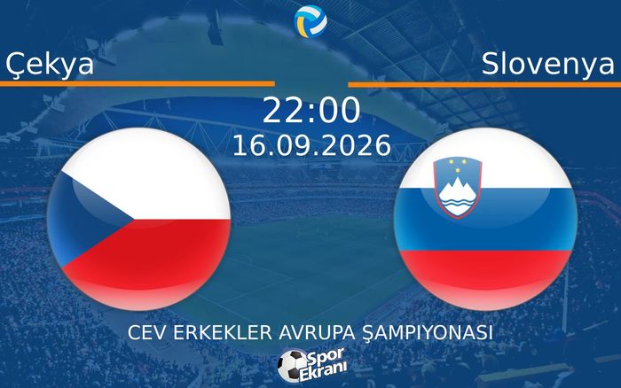 16 Eylül 2026 Çekya vs Slovenya maçı Hangi Kanalda Saat Kaçta Yayınlanacak? 16 Eylül 2026 Çekya vs Slovenya maçı Hangi Kanalda Saat Kaçta Yayınlanacak?