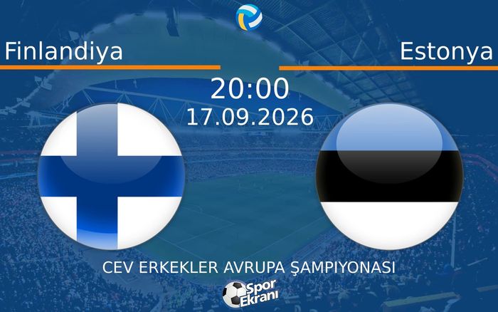 17 Eylül 2026 Finlandiya vs Estonya maçı Hangi Kanalda Saat Kaçta Yayınlanacak?