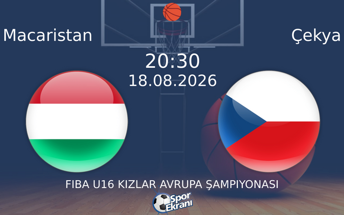 18 Ağustos 2026 Macaristan vs Çekya maçı Hangi Kanalda Saat Kaçta Yayınlanacak?