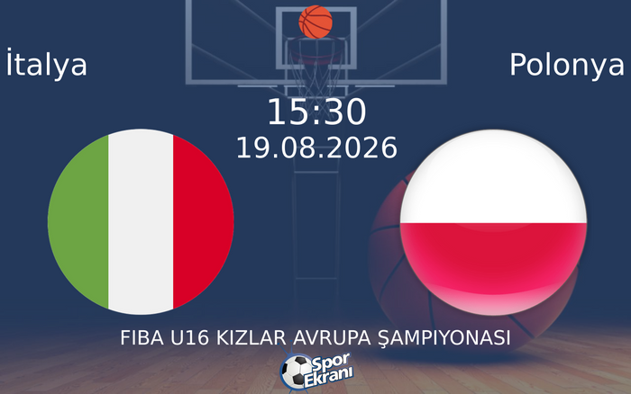 19 Ağustos 2026 İtalya vs Polonya maçı Hangi Kanalda Saat Kaçta Yayınlanacak? 19 Ağustos 2026 İtalya vs Polonya maçı Hangi Kanalda Saat Kaçta Yayınlanacak?