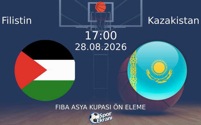 28 Ağustos 2026 Filistin vs Kazakistan maçı Hangi Kanalda Saat Kaçta Yayınlanacak?