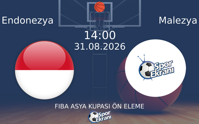 31 Ağustos 2026 Endonezya vs Malezya maçı Hangi Kanalda Saat Kaçta Yayınlanacak?