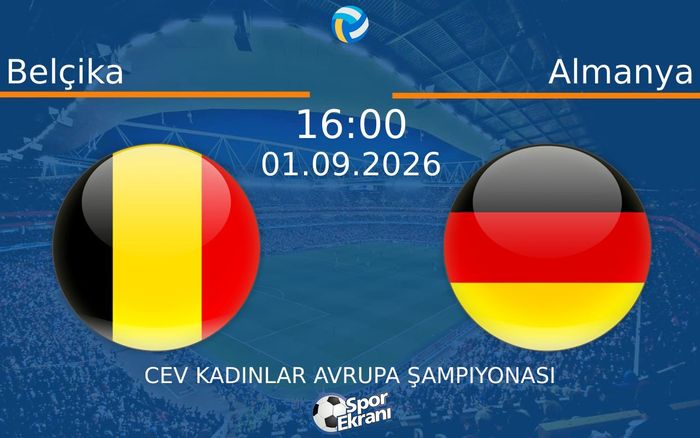 01 Eylül 2026 Belçika vs Almanya maçı Hangi Kanalda Saat Kaçta Yayınlanacak?