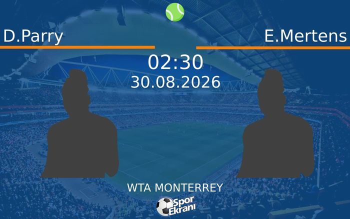 30 Ağustos 2026 D.Parry vs E.Mertens maçı Hangi Kanalda Saat Kaçta Yayınlanacak?